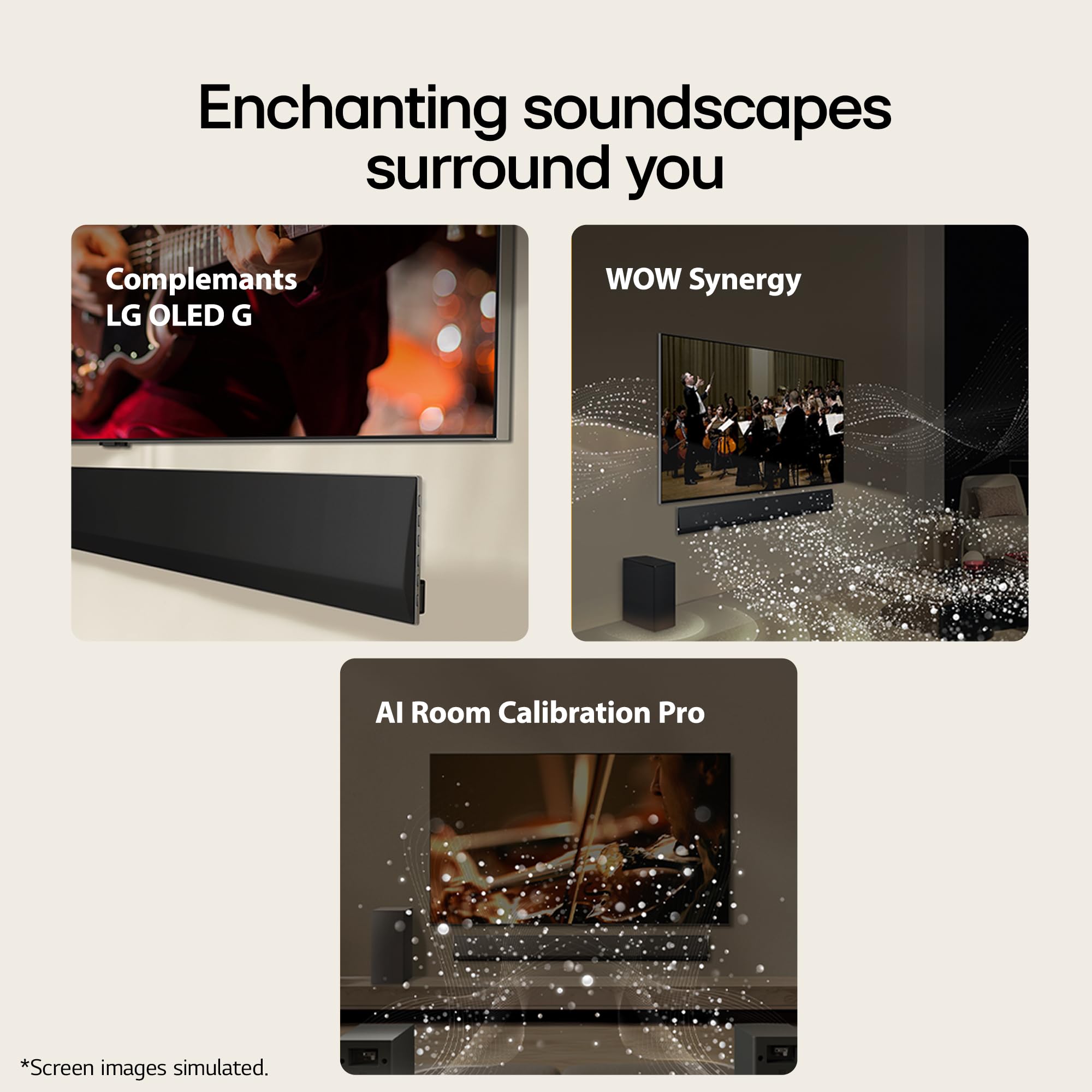 Amazon.com: LG SG10TY 3.1-Channel OLED evo G Series TV